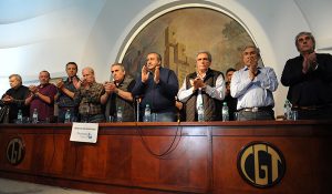 25/9/2018. politica. conferencia de prensa de la CGT. (Foto Lucía Merle)