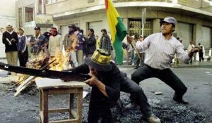 Bolivia octubre 2003 revolución