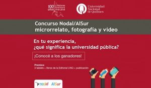 Concurso Nodal Al Sur ganadores
