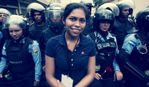 Whitney Godoy, fotoperiodista hondureña