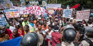 protesta haiti