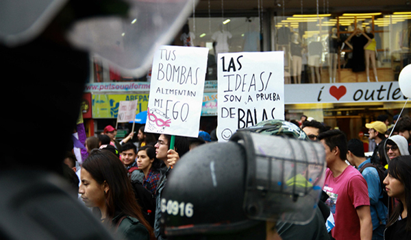 Marchas en Colombia en reclamo por la educación pública universitaria