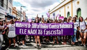 no al fascismo Bolsonaro brasil