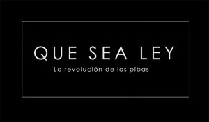 que sea ley
