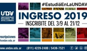 undav ingreso 2019