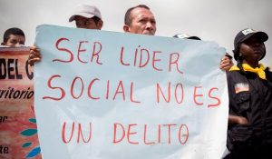 asesinato líderes sociales colombia