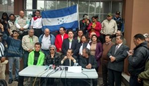 oposición hondureña
