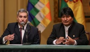 Abo Benítez Evo Morales