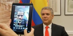 Iván Duque Juan Guaidó Colombia
