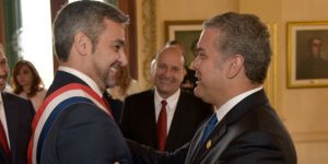 Mario Abdo Benítez Iván Duque Colombia Paraguay