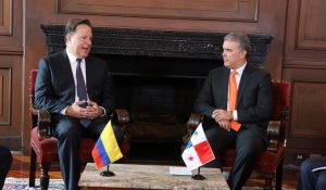 Juan Carlos Varela Panamá Iván Duque Colombia