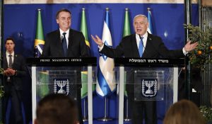 Bolsonaro Brasil Netanyahu Israel