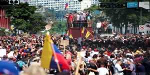 Maduro Guaidó protesta Venezuela