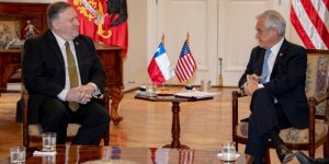 Mike Pompeo Sebastián Piñera Chile EEUU