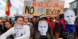 protesta ecuador assange moreno