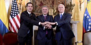 Guaidó Pence Duque