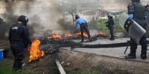 Paro nacional honduras represión