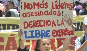 asesinato de lideres