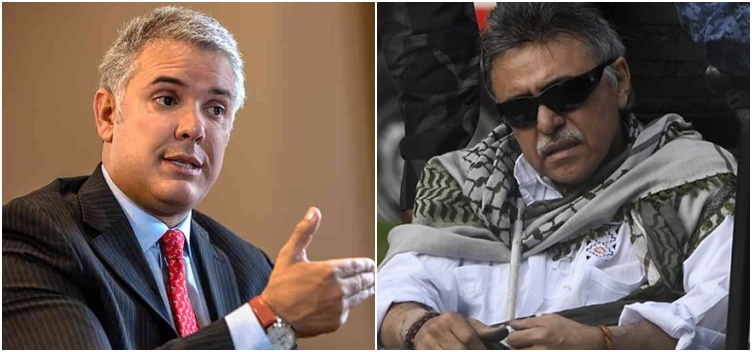 Colombia | Duque y el escándalo por la recaptura de Santrich: “El país no  está sumido en una crisis institucional” - NODAL