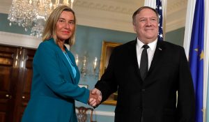Mogherini Pompeo UE EEUU