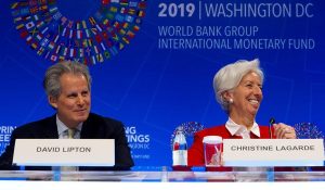 David Lipton Christine Lagarde FMI