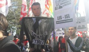 Protesta Mercosur