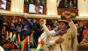 mujeres bolivia congreso