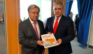 Iván Duque Antonio Guterres ONU