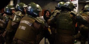 Chile protesta carabineros