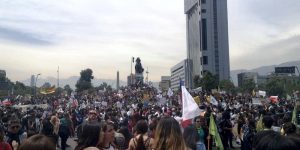 Chile protesta manifestación