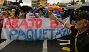 Paquetazo protesta manifestacion Ecuador