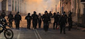 Protestos no Equador