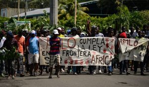 migrantes africanos mexico