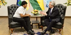 Evo Morales Alberto Fernández