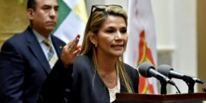 Jeanine Áñez Bolivia