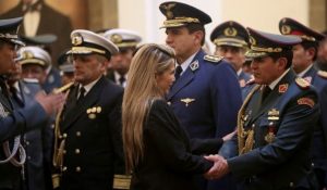 jeanine añez militares bolivia