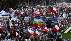 paro nacional en chile