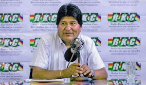 Evo Morales bolivia