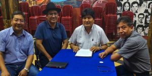 MAS Bolivia Evo Morales