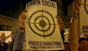 asesinato de líderes