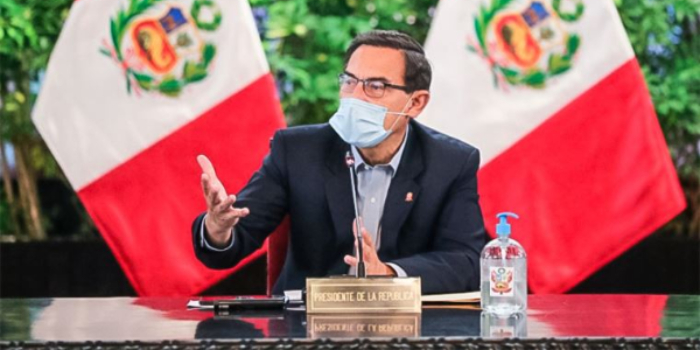 Perú: con más de 655 mil contagios, Martín Vizcarra afirma que el país está "en una fase de lento descenso" - NODAL