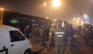carabineros chile represión