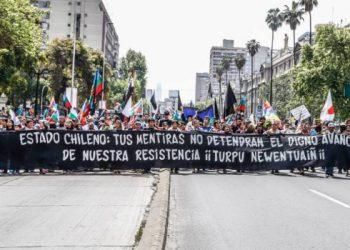 mapuche chile protesta movilización