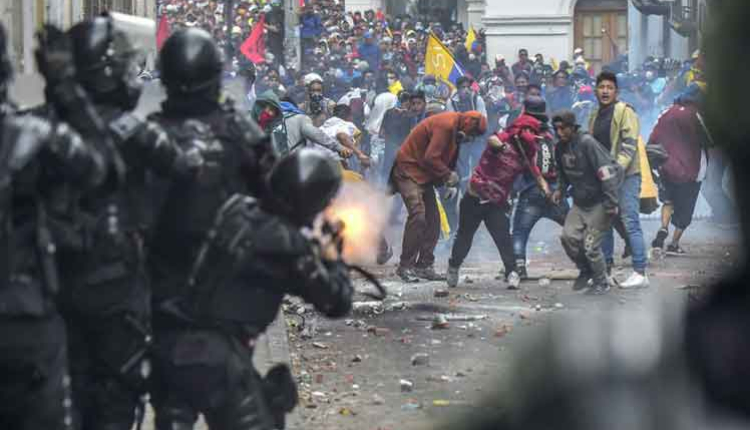 Represion Ecuador - NODAL