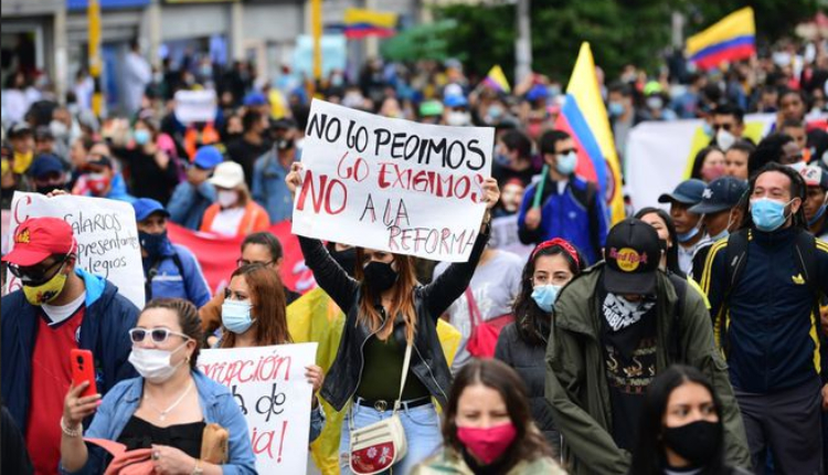 Paro Nacional en Colombia | Duque sostiene la reforma ...