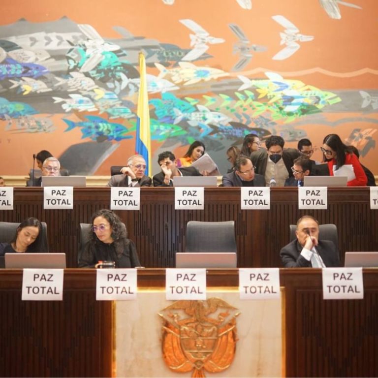 INFORME: avanza la «paz total» en Colombia