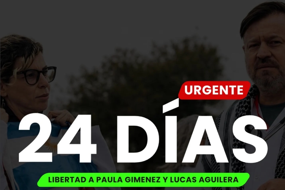 Día 24: crónica del secuestro de las y los voluntarios de la misión humanitaria a Gaza
